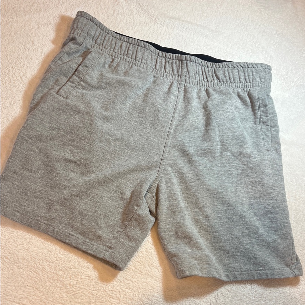 Buffalo David Bitton Light Gray Athletic Shorts